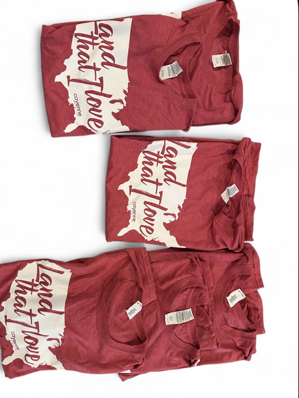 Gildan Softstyle “Land That I Love” graphic tee bundle ❤️🇺🇸